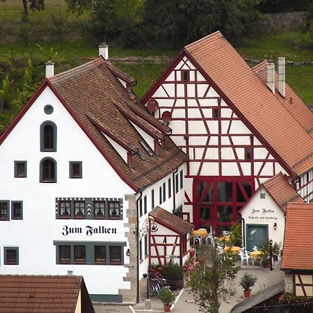 Landhaus Zum Falken Tauberzell Exteriör bild