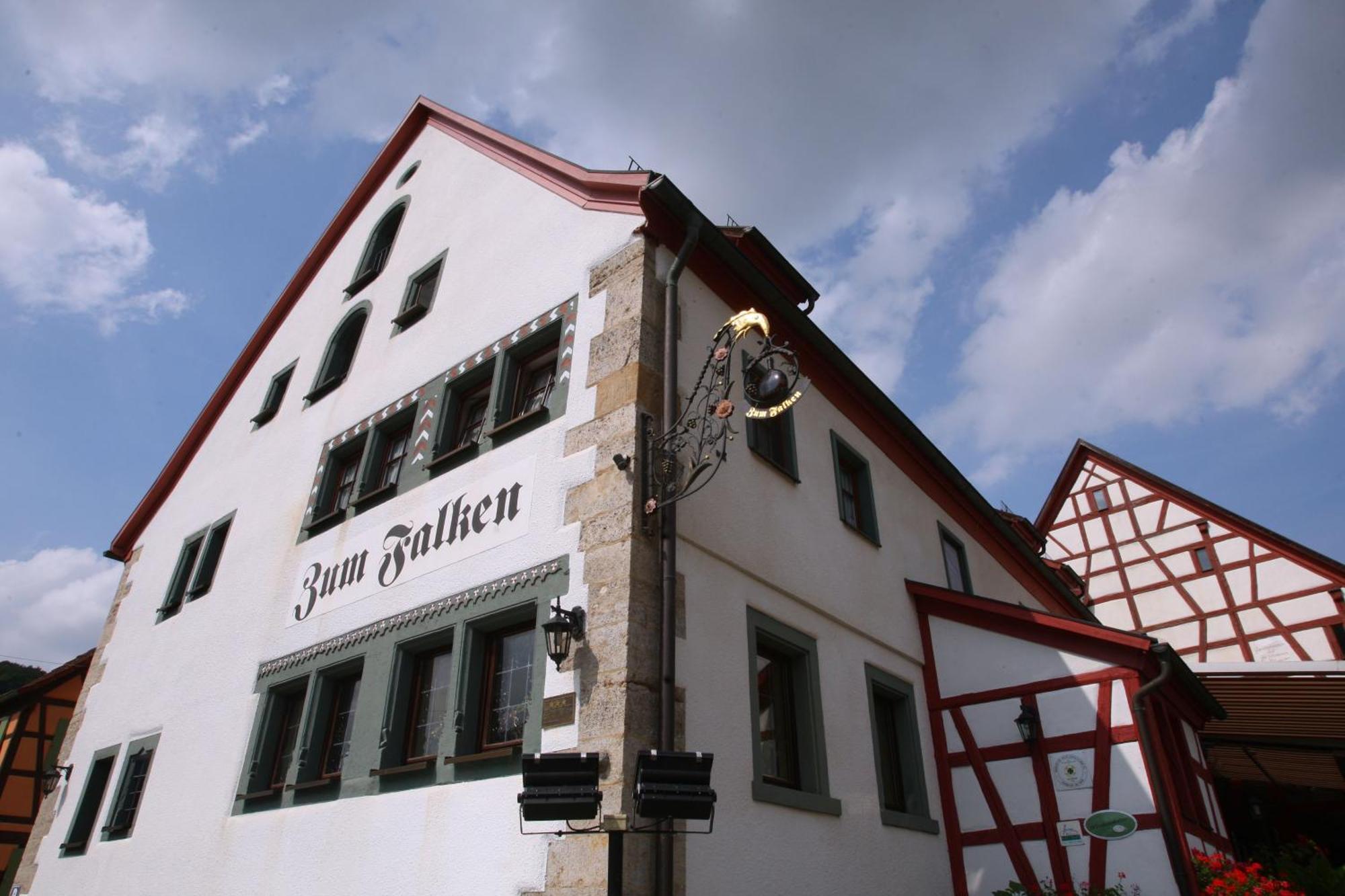 Landhaus Zum Falken Tauberzell Exteriör bild