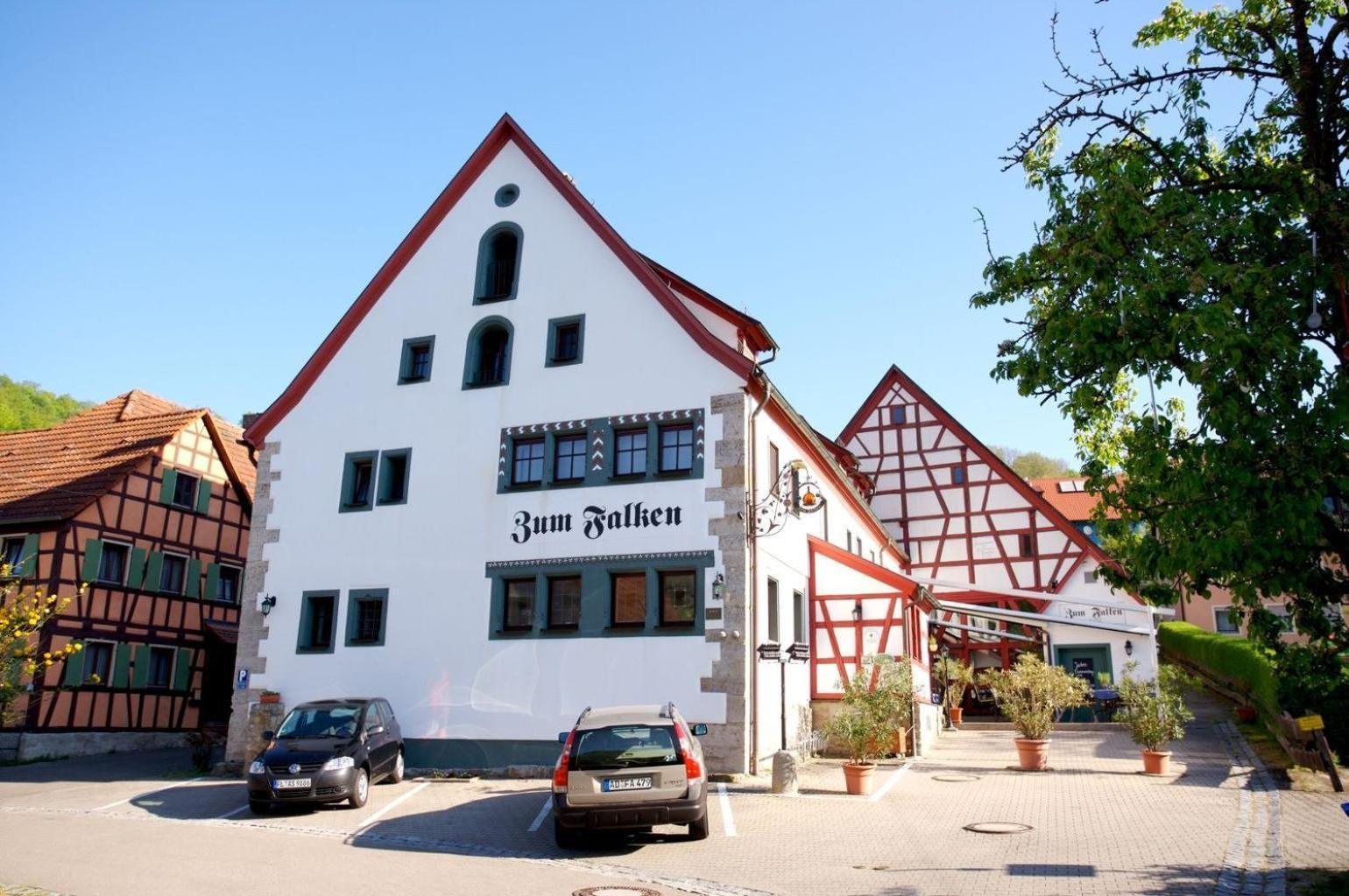 Landhaus Zum Falken Tauberzell Exteriör bild